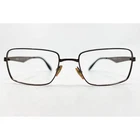 Ray-ban RB6329 2593 Brown Metal Rectangular Sunglasses Frames 53-18-140 Italy Pre-owned. Price: $39.99.
