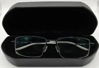 Nike 8182 401 Men Dark Blue Half Rimless Eyeglass Frames 57-18-145 W/ Case Pre-owned. Price: $71.20.