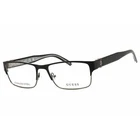 Guess Men's Eyeglasses Matte Black Metal Full Rim Frame, 54MM GU50082 002 New. Price: $41.50.