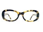 Ralph Lauren Brown Yellow Tortoise Oval Thick Glasses RA5029 504/73 52 18 135 Pre-owned. Price: $88.00.