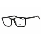 Nike Unisex Eyeglasses Rectangular Shape Matte Black Plastic Frame 7256 001 New. Price: $61.10.