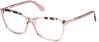 Guess GU2880 057 Transparent Beige Plastic Cat Eyeglasses Frame 49-15-140 New. Price: $91.60.