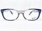 New Ray Ban RB5184 5516 Unisex Gradient Grey/blue Square Eyeglasses Frames 52/18. Price: $119.99.