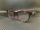 Versace VE3268 388 Transparent Red Round Women's 51 Mm Eyeglasses New. Price: $108.00.