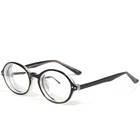 Santa Ana S330 Black Crystal Round Oval Eyeglasses Frames 49-19-145 #909 Pre-owned. Price: $139.99.