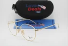 New Ray-ban Rb 6472F Rob 2500 Gold Gunmetal Clear Authentic Eyeglasses 54-20. Price: $160.65.