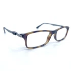 Ray-ban Rb 7017 5200 Matte Brown Havana Eyeglasses Frame 54-17-145 Eyewear Pre-owned. Price: $49.99.