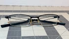 Oakley Half Track OX3109-0148 Black Metal Eyeglasses 48-18 140 Frame Only Pre-owned. Price: $59.99.