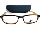 New Nike Nk 7200 602 52MM Tortoise Clear Rectangular Men's Eyeglasses Frame .. Price: $99.99.
