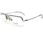 Calvin Klein Eyeglasses Frames 381 551 Brown Rectangular Half Rim 52-19-140 New. Price: $68.53.