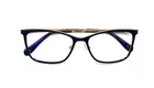 Chelsea Morgan Eyeglass Frames Cm 20228 Navy/gold 53-16-140 New. Price: $35.00.