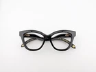 Roberto Cavalli Eyeglasses Frames ONLY,VRC072 Col. 0700, 53-17-140, Black, Italy Pre-owned. Price: $224.99.