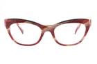 Authentic Alain Mikli Etienette A03104 002 51MM Metallic Ruby Horn Black Italy New. Price: $285.00.
