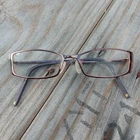 Anne Klein AK9085 Eyeglasses Frame 49-16-135 515 Brown Polish Square Metal Pre-owned. Price: $19.99.