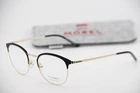 New Morel Lightec 30194L ND03 Black Gold Authentic W/case Eyeglasses 51-20. Price: $71.20.