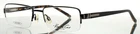 Kenneth Cole KC183 002 Black Silver Mens Rectangle Half Rim Eyeglasses 54-18-140 New. Price: $29.99.