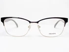 New Prada VPR65R DHO-1O1 Womens Eyeglasses Frames Brown/gold Rectangle 55/16 140. Price: $249.99.