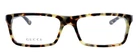 New Gucci GG1006 4GX 54MM Matte Tortoise Eyeglasses Frames Italy Unisex. Price: $295.00.