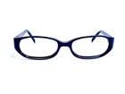 Anne Klein Black White Oval Eyeglasses AK5129 109/69 17 125 Pre-owned. Price: $54.00.