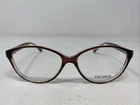 Equinox EQ303 Brown 53-16-140 Plastic Full Rim Eyeglasses Frame 4564 New. Price: $40.00.