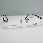 Steve Frames Tt 8777 Shiny Blue Titanium 52-18-140 New. Price: $49.00.