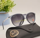 Ray-ban Erika RB4171 6592/T3 Polarized Sunglasses Blue Frame Grey Lens 100UV New. Price: $50.36.