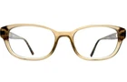 Bebe Brown Clear Rectangular Glasses Black Temple BB5062 17 135 Pre-owned. Price: $49.00.