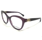 Dolce & Gabbana Eyeglasses Frames Dg 3250 3045 Clear Matte Purple Gold 52-18-135 New. Price: $97.91.