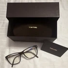 Tom Ford TF5817-B 055 Women Tortoise Brown Metal/plastic Full Rim 56-16-145 New. Price: $151.25.