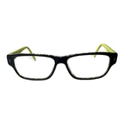 Sting VS4862K COL.0531 Eyeglass Frames Rectangular Thin Rimmed Black Green H3841 Pre-owned. Price: $24.02.
