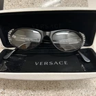 Authentic Versace With Rhinestones Black Frame Size 52 -17-135 New. Price: $350.00.