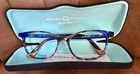 Etnia Barcelona Coco Havana Blue Women Semi Cat Eyeglasses 51-16-140 Spain Pre-owned. Price: $80.00.