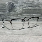 Max Cole MC1516 10 Eyeglass Frames Mens 53-17-140 Silver Clubmaster Half Rim New. Price: $34.95.