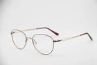 New Charmant 29826 Gold Burgundy Titanium Eyeglasses Frames 51-18. Price: $102.00.
