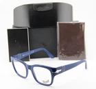 New Persol 3297-V 1170 Blue Silver Authentic Frames Eyeglasses 52-21. Price: $254.15.