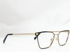 Versace VE1275 1433 Matte Black Gold Women's Eyeglasses Frames 54-15-140 New. Price: $109.95.