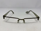 Emporio Armani Ea 1006 3017 51-17-140 Olive Brown Half Rim Eyeglasses Frame EW94 Pre-owned. Price: $49.50.