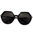 Vogue Womens Hexagonal Black Frames Only With Gold Accent Model VO5384SB Uv Pre-owned. Price: $24.99.