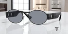 Versace VE2264 1261 Matte Black Grey 56 Mm Unisex Sunglasses New. Price: $189.00.