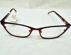 Laura Ashley Caroline Dark Burgundy Eyeglass Frames 53 17 135 - Demo Lenses New. Price: $44.79.