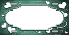 Mint White Love Scallop Oil Rubbed Metal Novelty License Plate Tag LP7646 New. Price: $17.49.