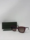 Longchamp LO695S 600 Metallic Red Sunglasses Brown Gradient Lens 54 / 19 140 Pre-owned. Price: $69.99.