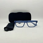 Gucci Mens Square Full Rim Demo Lens Eyeglasses GG1584O Blue *pre-owned*. Price: $159.99.