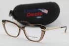 New Dolce & Gabbana Dg 3325-F 3256 Havana Fade Gold Authentic Eyeglasses 54-17. Price: $163.18.