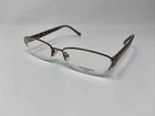Liz Claiborne New York Eyeglasses Frame L271 DZ2 54/17/135 Brown Half Rim BB40. Price: $50.80.