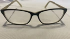 Jill Stuart Eyeglasses Frames Womens Black Gold Cat Js 320-2 53-14-135 Pre-owned. Price: $15.00.