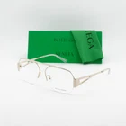 Bottega Veneta BV1067O 002 Gold 56MM Eyeglasses New Authentic. Price: $260.39.