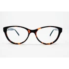 Just Eyeglasses Women Tortoise Blue Cat Frames 54-17-135 Pre-owned. Price: $39.99.