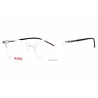 Hugo Men's Eyeglasses Grey Plastic Square Frame Clear Demo Lens Hg 1271 0KB7 00 New. Price: $35.22.