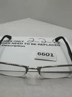 Ray Ban RB6264 2502 Silver Metal Black Rectangle Eyeglasses 51/18 135 Pre-owned. Price: $19.39.